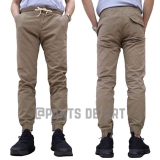 Jogger Pants! ผ้าเนื้อดี ไม่บาง ใส่คู่กับผ้าใบ ได้ลุค Sport!!