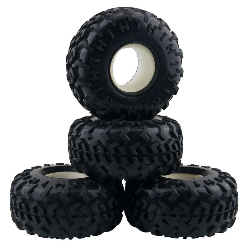 4pcs RC 1:10th Rubber Sponge Liner Tires 130mm Tyre Monster  Truck 3001