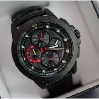 นาฬิกา 🌸Michael Kors🌸Ritz Chronograph Black Dial Ladies Watch🌺#MK8521