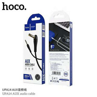 ของแท้HOCO upa14สายAUX 3.5mm AUDIO Cable เสียบเชื่อมต่อกับตัวอุปกรณ์เครื่องเล่นหรืออุปกรณ์เครื่องเสียงอื่นๆ upa14