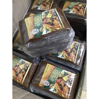 น้ำพริกแกงโฮะ 100 กรัมน้ำพริกแกงตราแม่อำพร เชียงใหม่ แกงทางเหนือ น้ำเงี้ยว ฮังเล ข้าวซอย แกงแคฯลฯ