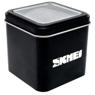 SKMEI กล่องโลหะ เก็บนาฬิกาข้อมือ กล่องของขวัญ 06 box SKMEI LOGO BOX06 watch BOX Gift Box Package