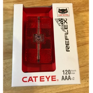 ไฟท้าย จักรยาน cateye reflex auto 5 LED ใส่ถ่านAAAx2 model tl-ld570-r