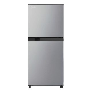 TOSHIBA ตู้เย็น 2 ประตู 6.4 คิว รุ่น GR-B22KP(SS) (สีเงิน) [SBD6K15C คืน 15%][max 600Coins]