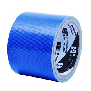 เทปผ้า 3นิ้วx8หลา สีน้ำเงิน ใบโพธิ์ Cloth tape 3 inches x8 yds.