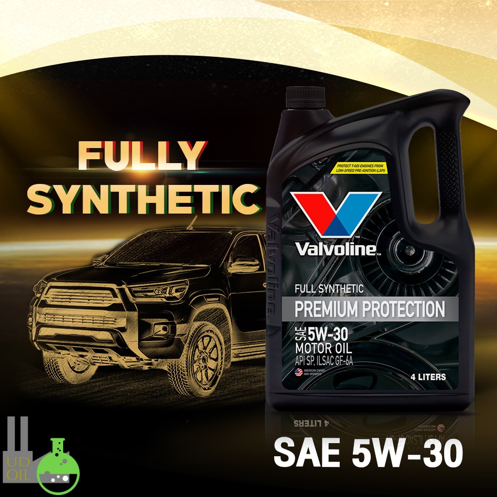 น้ำมันเครื่อง ดีเซล Valvoline วาโวลีน 5W30  SYNTHETIC COMMONRAIL SAE 5W-30 สังเคราะห์แท้ 100%  6+1ลิ