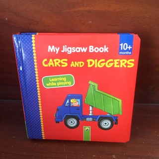 My Jigsaw Book CARS and DIGGERS