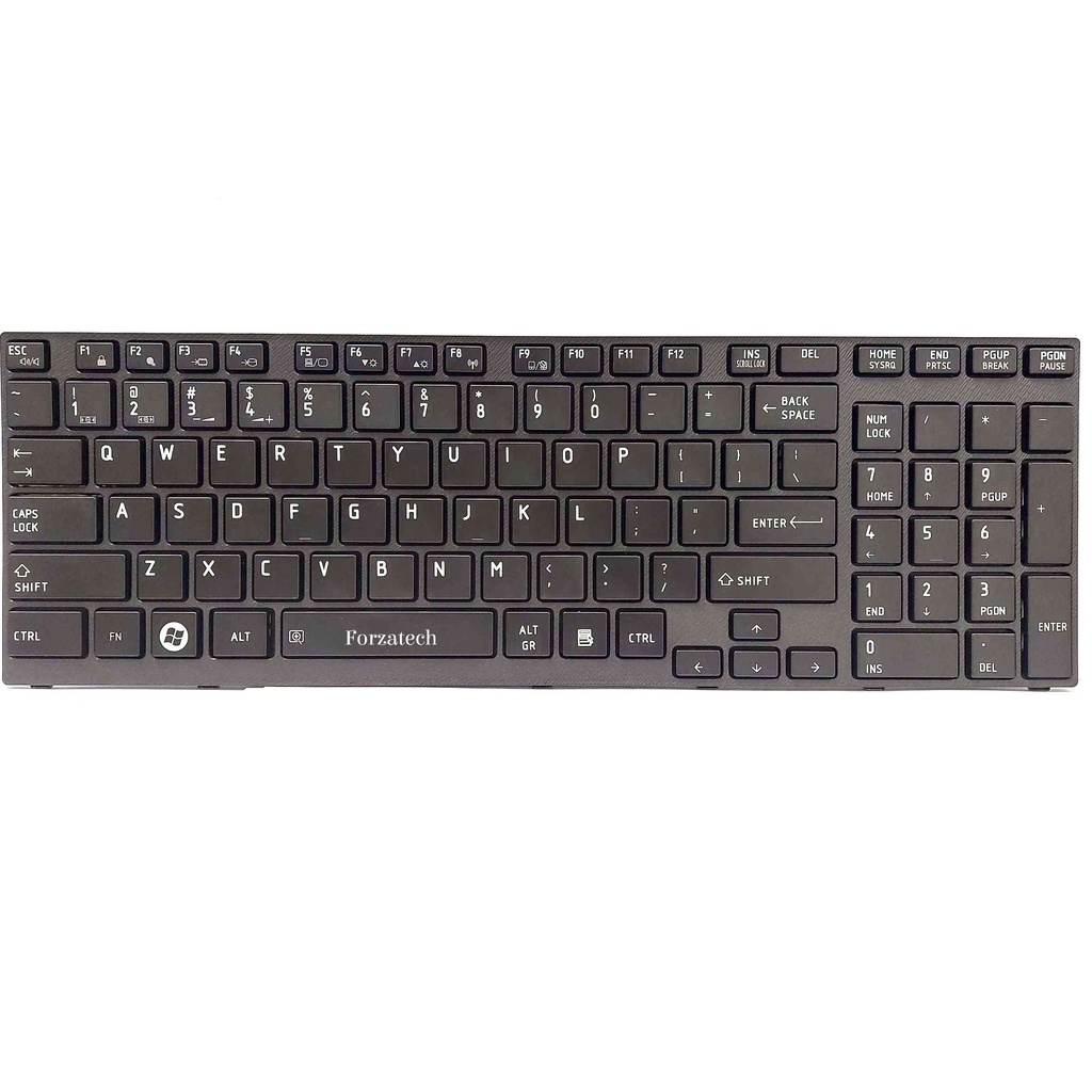 แป้นพิมพ์แล็ปท็อปโตชิบา Qosmio X770 X775 F60 Satellite P750 P755 P770 P775 ใหม่