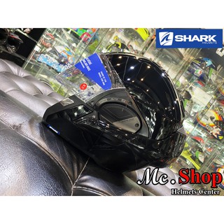 หมวกกันน็อค SHARK รุ่น EVO-ES BLANK BLACK (BLK)