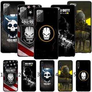 เคสโทรศัพท์ซิลิโคนนิ่ม ลายเกม call of duty สําหรับ Samsung Galaxy A11 A12 A22 A32 M21 M30s J4 Core A82 A91 ni35