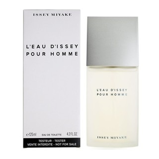 Issey Miyake LEau DIssey Pour Homme For Men EDT 125 ml.  กล่องขาว เทสเตอร์ใหม่