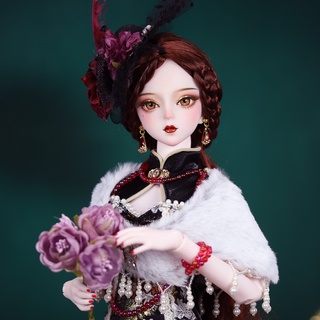 ตุ๊กตา Dbs 1/3 BJD Dream Fairy Name by Ink Lady Mechanical Joint Body พร้อมเครื่องสําอาง ความสูง 62 ซม. SD