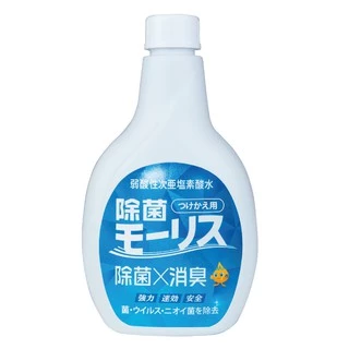 MORITOMO Official - MORISU Aqua Cleaning Spray Refill 400 ml / สเปรย์ฆ่าเชื้อ ปรับอากาศ และ กำจัดกลิ่น (ขวดเติม)