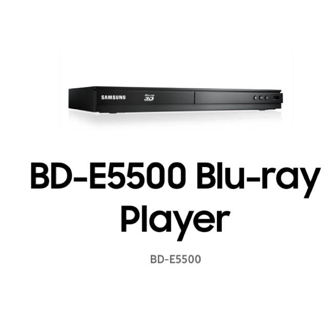 เครื่องเล่นDVD Blu-Ray Samsung รุ่นBD-E5500 สภาพเหมือนใหม่