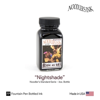 Noodlers "Nightshade" Ink 3oz.Bottle - หมึกปากกานูดเดิลเลอร์สีไนท์เฉด ขวดขนาด 3 ออนซ์