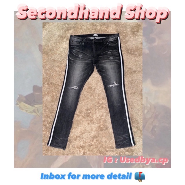 กางเกงยีนส์ ยี่ห้อ Bad example ของแท้100%🔥