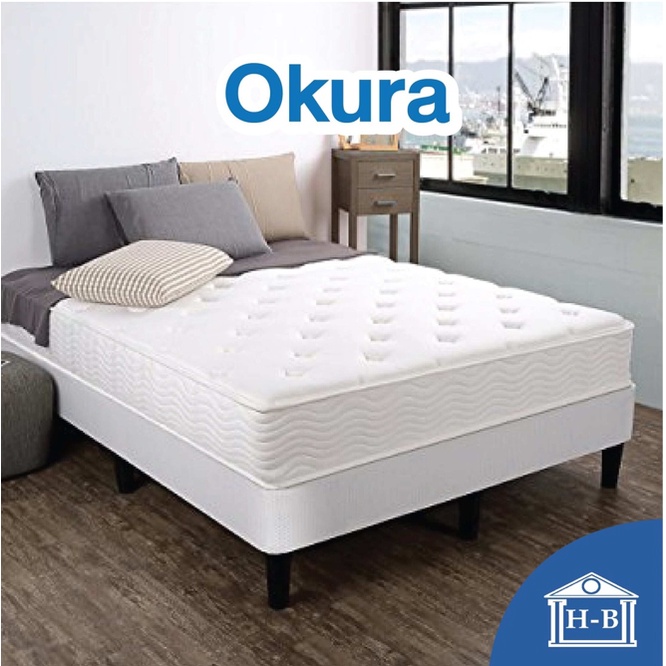 Home Best ที่นอนสปริง 9นิ้ว รุ่น Okura เกรดพรีเมี่ยมราคาคุ้มค่า spring mattress