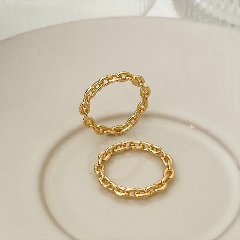 ( SALE NOW ) – Link chain ring (แหวน)