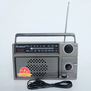 ของแท้! วิทยุธานินทร์ รุ่น TF-322 แถมฟรี สายไฟในกล่อง มีมาตรฐาน มอก. DKN Sound