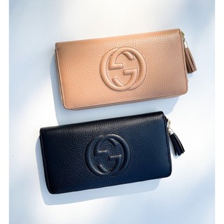 กระเป๋าสตางค์ GUCCI SOHO ZIPPY WALLET แท้ 💯💯💯