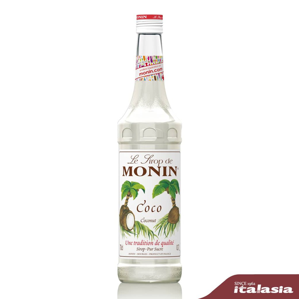 MONIN Coconut Syrup 700 ML. | โมนิน มะพร้าว ไซรัป 700 มล.