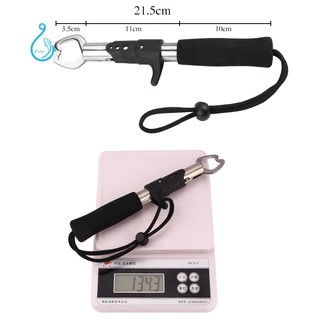 กริปเปอร์ควบคุมปลา ที่จับปากปลา ปากจับสแตนเลส Fish Gripper Fishing Tool #Fisher001