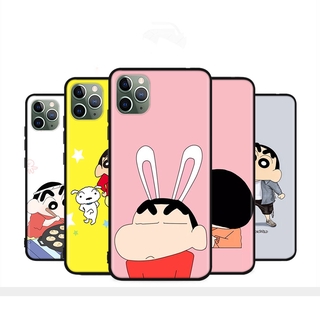 H-33 เคสโทรศัพท์มือถือ ซิลิโคนนุ่ม ลายการ์ตูนชินจัง สําหรับ Motorola Moto G9 G60S G60 G10 G30 5G G40 G20 G50 Power Plus Play G