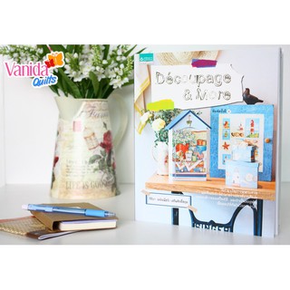 หนังสือสอนทำเดคูพาจ ภาษาไทย Decoupage &amp; More DIY Book (รหัส Thai Book No.18)