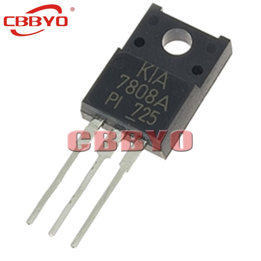 10pcs KIA7805A 7805A TO220F หลอดพร้อมใหม่เอี่ยม