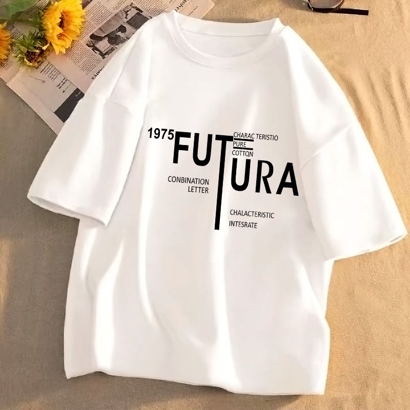 New Collection ✨ เสื้อยืดคอกลมลายสุดเฟียส ลายน่ารักมาก ตอนรับซัมเมอร์ 🦋T-927