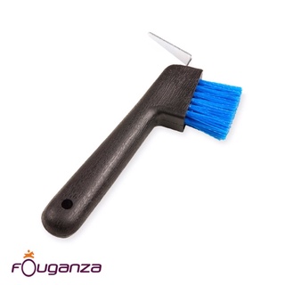 แปรงแคะกีบม้า (สีฟ้า Electric Blue) FOUGANZA