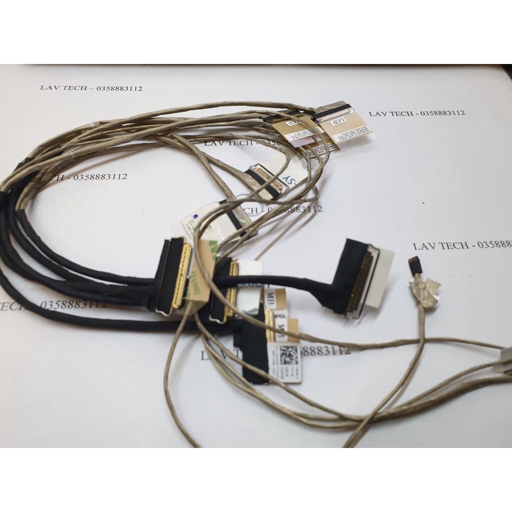 สายเคเบิลหน้าจอแล็ปท็อป Dell Vostro 5568 5468 V5568 V5468