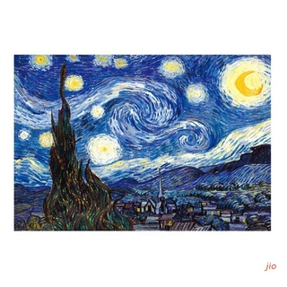 Jio Starry Night จิ๊กซอว์กระดาษของเล่นเสริมการเรียนรู้สําหรับเด็กและผู้ใหญ่ 1000ชิ้น