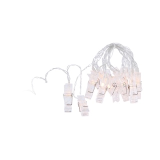 INDEX LIVING MALL สายไฟตกแต่ง LED CLIP รุ่น ทีดับบลิวบี 2 เมตร - สีขาว