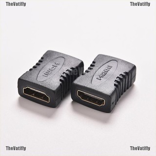 Thevatifly อะแดปเตอร์เชื่อมต่อ HDMI ตัวเมีย เป็น ตัวเมีย F / F Coupler สําหรับ HDTV HDCP