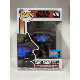 Funko Pop Cad Bane With Todo 360 Star Wars NYCC 2021 Exclusive 476