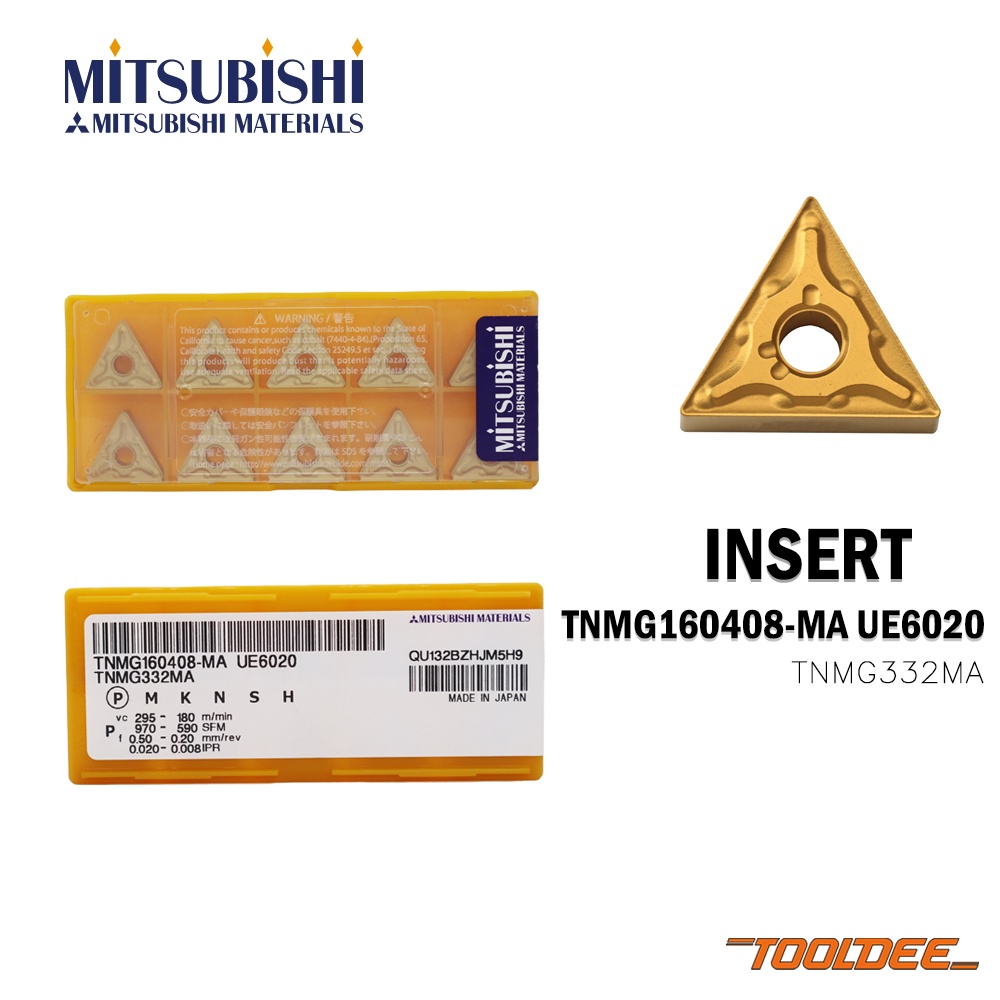เม็ด Insert TNMG160408-MA UE6020