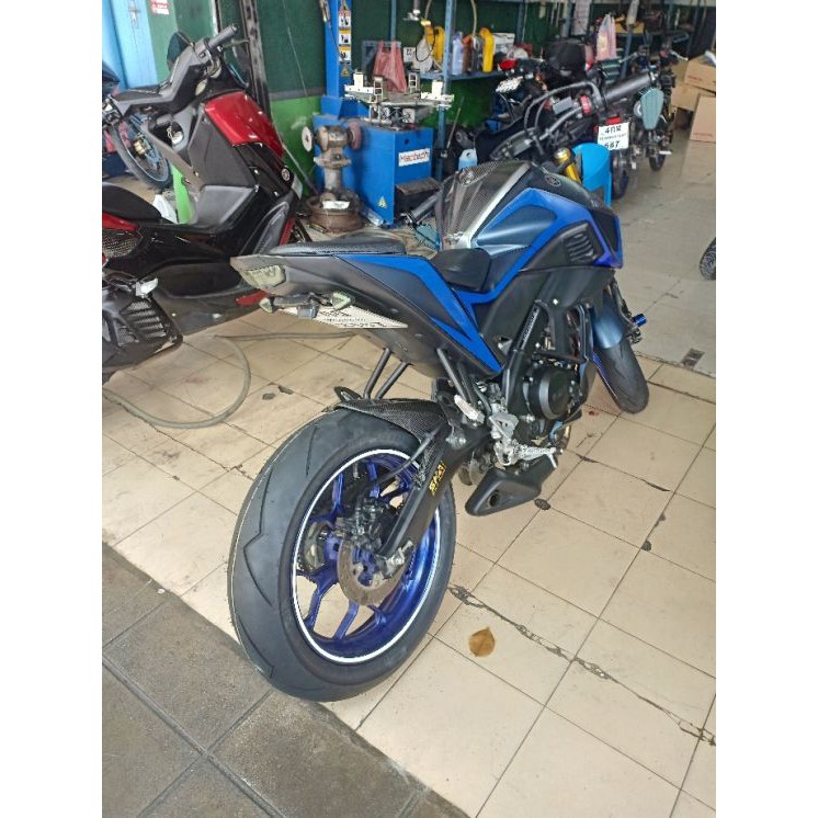 ด่วนนนนน ลดราคาแรง คู่ยางเรเดียลหน้าหลัง 110/70 140/70 ขอบ17  R15 M-SLAZ CBR150 NINJA500  ลาย FLAS - รูปที่ 2