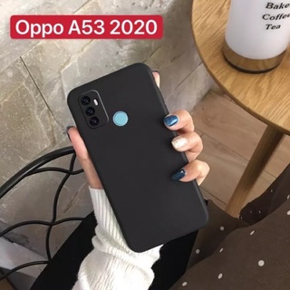 [ส่งจากไทย] Case OPPO A53 2020 เคสโทรศัพท์ ออฟโบ้ เคส Oppo A53 เคสนิ่ม tpu เคสสีดํา เคสซิลิโคน สวยและบาง