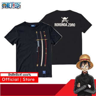 YFFYK เสื้อยืดผ้าฝ้ายพรีเมี่ยม【ONEPIECE STORE】เสื้อวันพีช ลายลิขสิทธิ์แท้  เสื้อยืดลายการ์ตูน  one piece  DOP-612