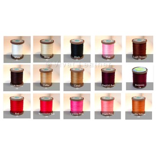 ด้ายโพลีเอสเตอร์ P55 ชุดที่1/2 (Amy Roke Round Waxed Polyester Thread)