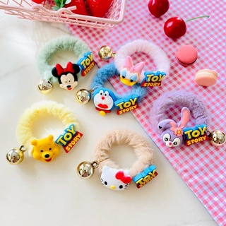 ยางมัดผมขนปุยอะไหล่น่ารัก 6สี