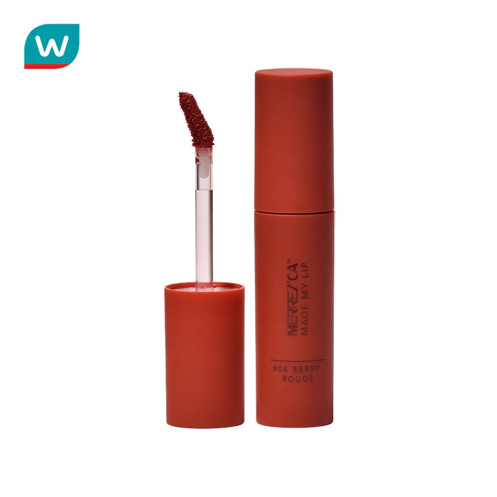 Merrez'Ca เมอร์เรซกา เมด มาย ลิป 4.2ก. #04 Berry Rouge