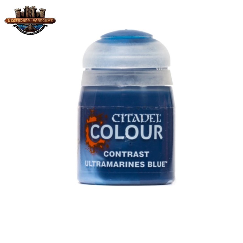 [BSFพร้อมส่ง] Citadel : CONTRAST: ULTRAMARINES BLUE (18ML) (BS:F) สีอะคริลิคสำหรับทาโมเดล