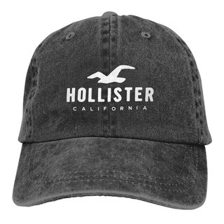 Cool Fashion Snapback Baseball Cap Hollister Applique Logo Cotton Breathable New Tops