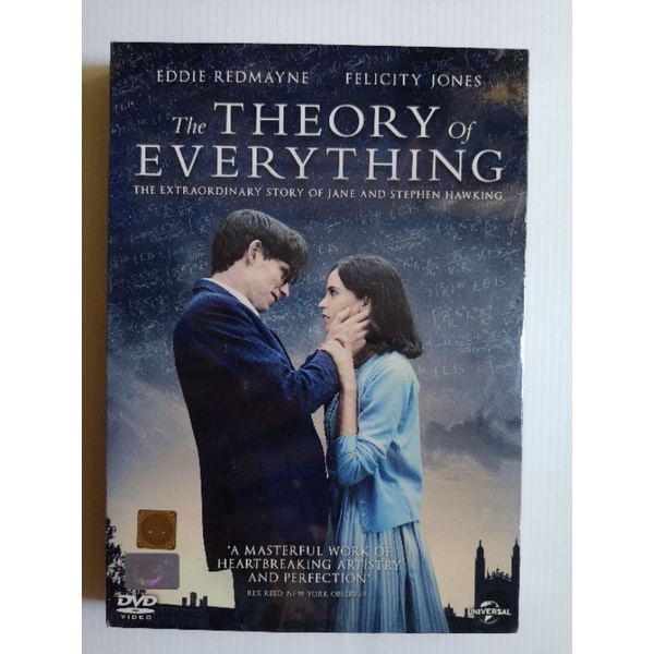 DVD ปกสวม : THE THEORY OF EVERYTHING (2014) ทฤษฎีรักนิรันดร " Eddie Redmayne, Felicity Jones "