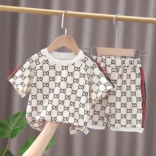 พร้องส่ง ชุดเด็กผู้ชาย ชุดเซ็ตเด็กแฟชั่น เซต2ชิ้น งานดีใส่สบาย รุ่นใหม่ล่าสุด2022 เสื้อผ้าเด็กผู้ชาย