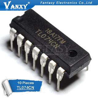 10PCS TL074CN DIP14 TL074 DIP 074CN DIP new and original IC