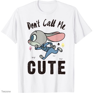 เสื้อยืดคอกลม แขนสั้น ผ้าฝ้าย พิมพ์ลาย Zootopia Judy Hopps Dont Call Me น่ารัก แฟชั่นฤดูร้อน สําหรับผู้ชาย