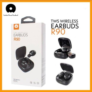 หูฟังบลูทธ WUW R90 TWS Wireless Earbuds Stanby time about 120 hour เสียงดี เบสหนัก